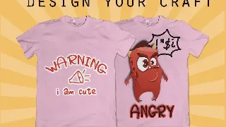 Angry Monsta - A Funny Font with doodles