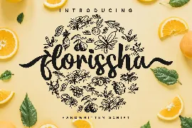 Flourissha Script font