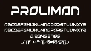 Proliman Fonts