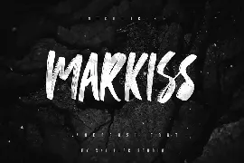 Markiss - Handbrush Font