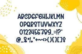 Rainday - Cute Display Font