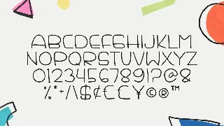 Children Memories - Handwritten Display Font