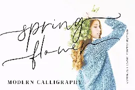 Girl Passion Modern Calligraphy Font