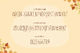 Fall Season â€“ Handwritten Font