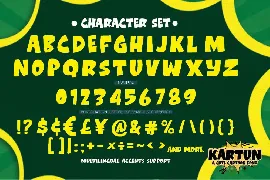 Kartun - A Cute Cartoon Font