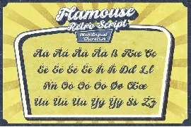 Flamouse font