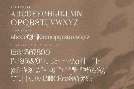 Balerga Modern Serif Font