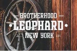 Leophard - Font Family