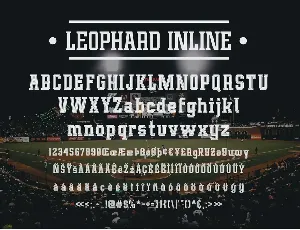 Leophard - Font Family