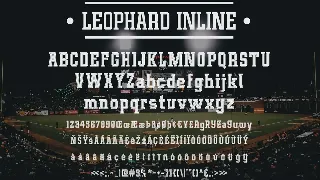 Leophard - Font Family