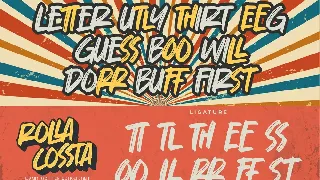 Rolla Cossta - Handwritten Brush Font