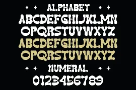 Oredon - Modern Decorative Font