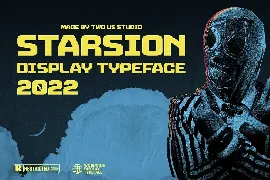 Starsion - Sporty Display Typeface font