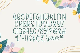 Spring Kids - Handwritten Display Font