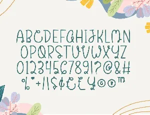 Spring Kids - Handwritten Display Font