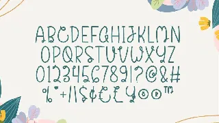 Spring Kids - Handwritten Display Font