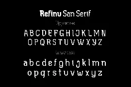 Refinu font