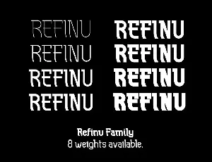 Refinu font