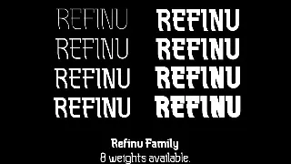 Refinu font