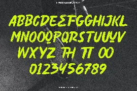 Hypegoals - Brushy Display Font