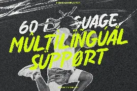 Hypegoals - Brushy Display Font