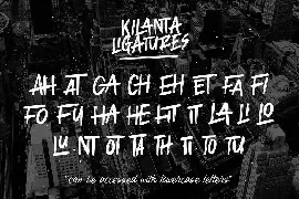 Kilanta Display - Font Duo