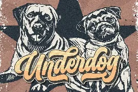 Masterday - Vintage Retro Font