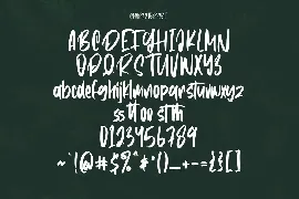 Anthem Park Handwritten Font