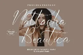 Nattasha Beautica Beautiful Script Font