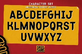 Easysans - All Caps Handmade Sans Serif Font