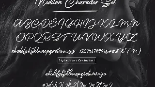 Nedilan - Signature font