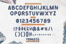 Painless - Textured Sans Serif Bold Font