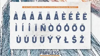 Painless - Textured Sans Serif Bold Font