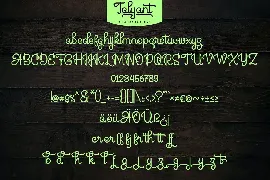 Talyant | Handcrafted Monoline Script Font