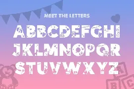 Baby Silhouette Font