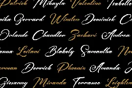 Ganetha - Elegant Script Font