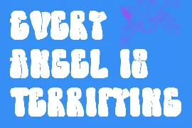 Inangel Graffiti Display Font