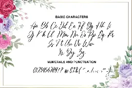 Geraldine - Wedding Font