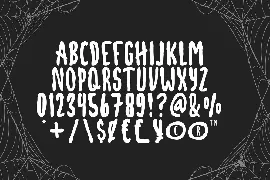 Horror Hunter - Handwritten Display Font