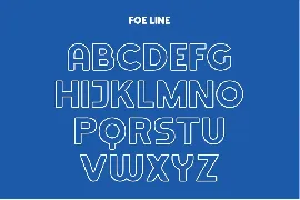 Fooe Fooe | 3D fonts Sporty