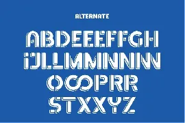 Fooe Fooe | 3D fonts Sporty