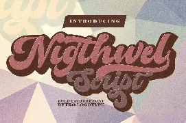 Nigthwel - Retro Font