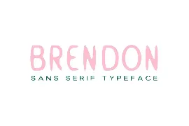 Brendon Sans Serif Typeface font