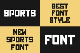 Neboma Sporte font