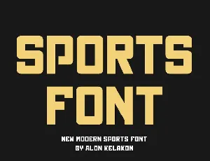 Neboma Sporte font