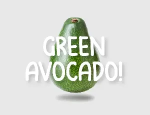 Avocados - Cute Font