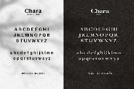 Chara - Sans Serif & Serif Duo font