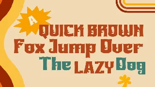 BHEKOF | Groovy Retro Font