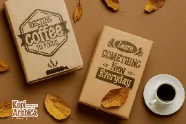 Kopi Arabica - Unique Playful Display Font