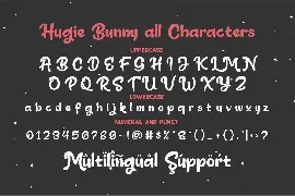 Hugie Bunny font